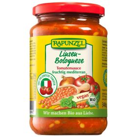 Link zu  Linsen-Bolognese Tomatensauce