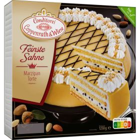 Link zu  Feinste Sahne Torte Marzipan, tiefgekühlt