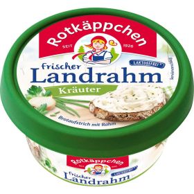 Link zu  Frischkäse Landrahm Kräuter, laktosefrei