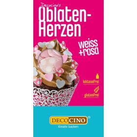Link zu  Kuchen Deko Shredder Herzen, rosa