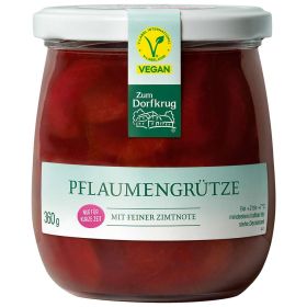 Link zu  Pflaumengrütze mit Zimtnote