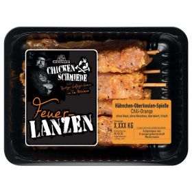 Link zu  Feuerlanzen Hähnchen-Oberkeulen-Spieße
