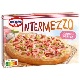 Link zu  Pizzabrot Intermezzo, Schinken mit Sauerrahm