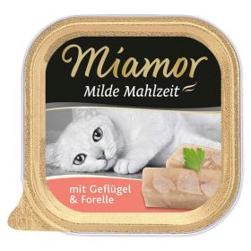 Link zu  Katzenfutter Milde Mahlzeit mit Geflügel & Forelle