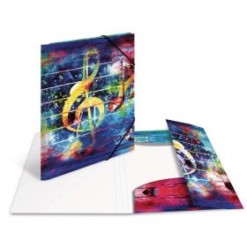Link zu  Eckspannermappe Artline, PP, DIN A4, Music