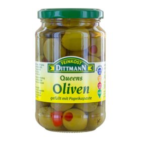 Link zu  Grüne Oliven, gefüllt mit Paprika