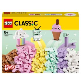 Link zu  LEGO Classic 11028 Pastell Kreativ-Bauset, Bausteine für Kinder ab 5+