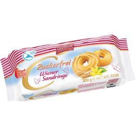 Link zu  Cookies Wiener Sandringe zuckerfrei