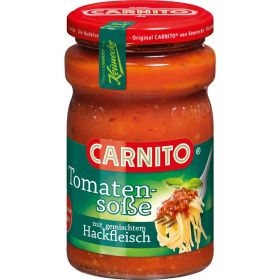 Link zu  Tomatensoße mit gemischtem Hackfleisch