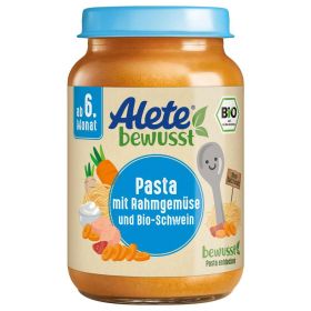 Link zu  Bio Babynahrung Menü, Pasta/Rahmgemüse/Schwein