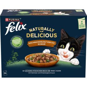 Link zu  Katzen-Nassfutter, Rind-Huhn-Gemüse
