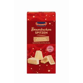 Link zu  Baumkuchenspitzen in weißer Schokolade