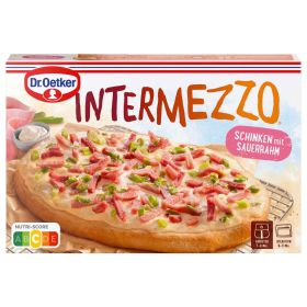 Link zu  Pizzabrot Intermezzo, Schinken mit Sauerrahm