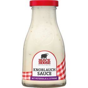 Link zu  Knoblauchsauce, mit Petersilie und Zitronennote