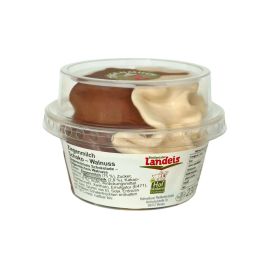 Link zu  Eis Ziegenmilch, Schoko-Walnuss