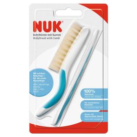 Link zu  Baby-Bürste mit Kamm, 100% Naturhaar