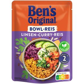 Link zu  Express Bowl-Reis, Linsen Curry