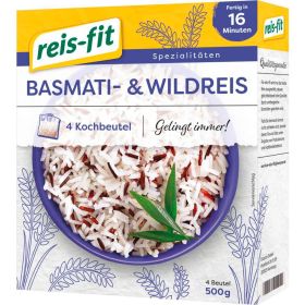 Link zu  Basmati- Wildreis im Kochbeutel