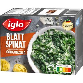Link zu  Blatt-Spinat mit Gorgonzola