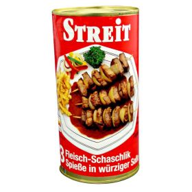 Link zu  Schaschlikfleisch-Spieße in würziger Soße