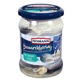 Link zu  Bismarckhering mit Zwiebeln & Senf