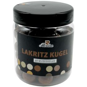 Link zu  Lakritz-Kugeln mit Milchschokolade
