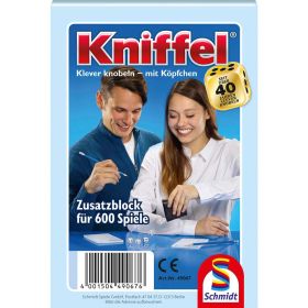 Link zu  Kniffel Zusatzblock für 600 Spiele
