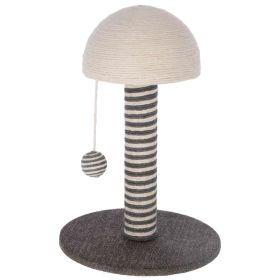 Link zu  Katzen Kratzsäule Funghi, grau/weiß