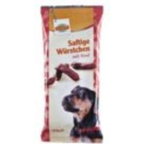 Link zu  Hunde-Snack, Saftige Würstchen, Rind