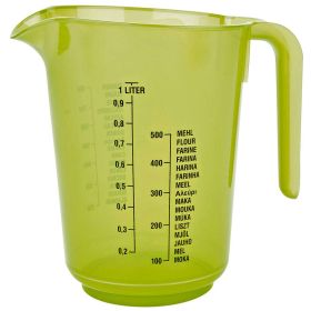 Link zu  Messbecher 1L transparent, farbig sortiert
