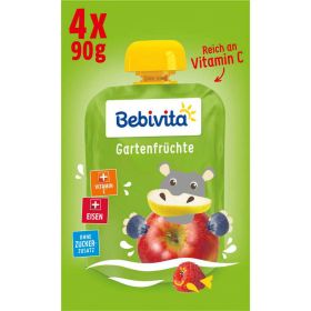 Link zu  Quetschie Gartenfrüchte, 4x90g