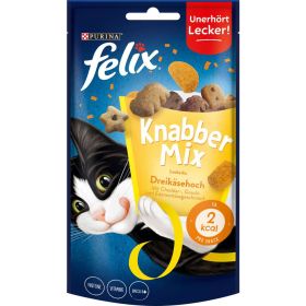 Link zu  Katzen-Snack Knabbermix, Dreikäsehoch