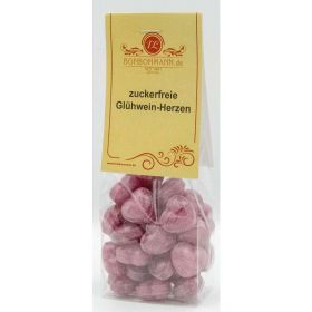 Link zu  Glühwein-Herzen Bonbons, zuckerfrei
