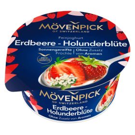 Link zu  Rahmjoghurt, Erdbeere-Holunderblüte