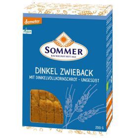 Link zu  Dinkel Zwieback mit Vollkornschrot, ungesüßt