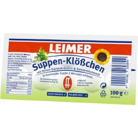 Link zu  Vegetarische Suppenklößchen