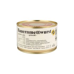 Link zu  Bauernmettwurst gekocht