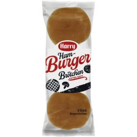 Link zu  Harry Brot Burger oder Hot Dog Brötchen, je 250–300 g