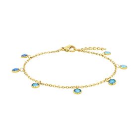 Link zu  Armband aus Edelstahl mit Zirkonia