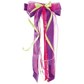 Link zu  Schultütenschleife lila/pink/grün