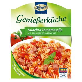 Link zu  Nudeln & Tomatensoße Genießerküche mit Jagdwurst