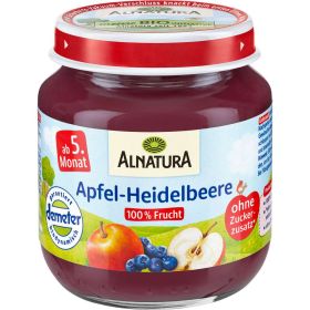 Link zu  Bio Früchtebrei, Apfel-Heideleere