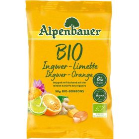 Link zu  Bonbons Ingwer Limette Orange bio