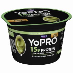 Link zu  YoPRO  Protein Pudding Pistazien mit Magnesium + Vitamin B9