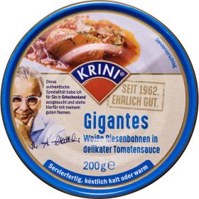 Link zu  Weiße Riesenbohnen in Tomatensauce