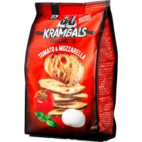Link zu  Brotchips Tomate-Mozzarella