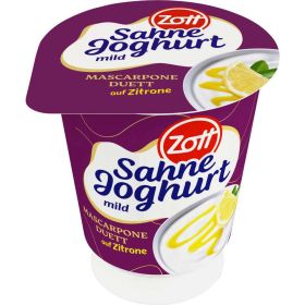 Link zu  Sahnejoghurt, Mascarpone Duett, Zitrone