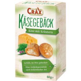 Link zu  Käsegebäck Cracker, Käse & Körnern