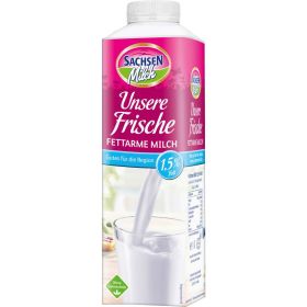 Link zu  Fettarme Milch Unsere Frische, länger haltbar 1,5% Fett