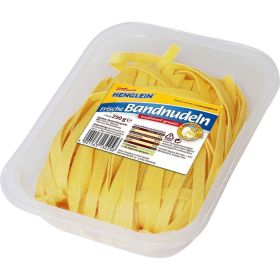 Link zu  Bandnudeln, traditionell gewalzt